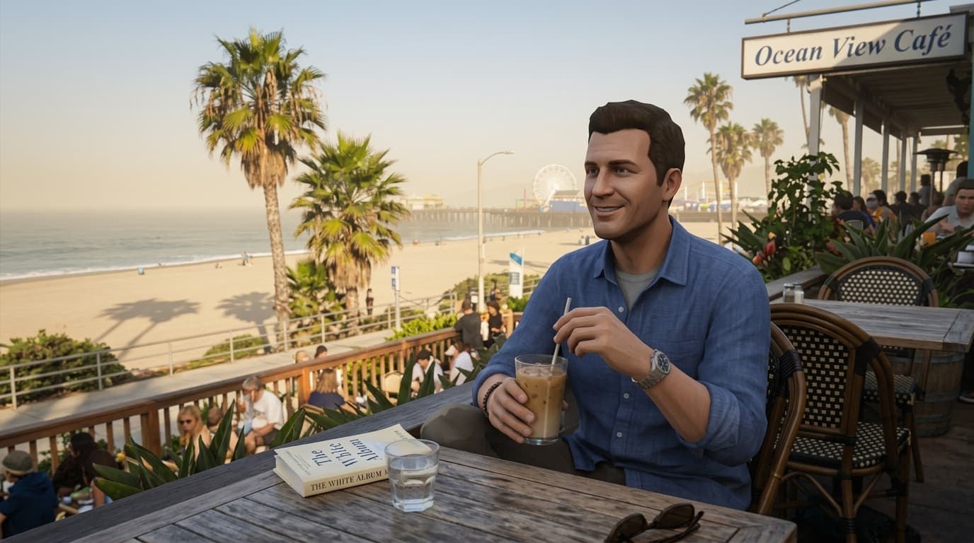 Photo rendered as a GTA V character by AI