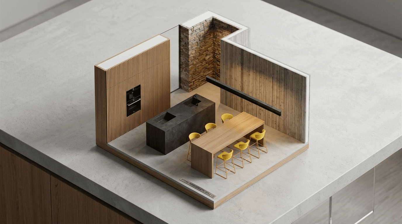 AI Miniature Generator — Photo to Isometric Scale Model