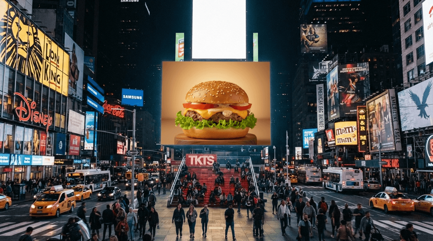 Times Square Billboard Mockup Generator