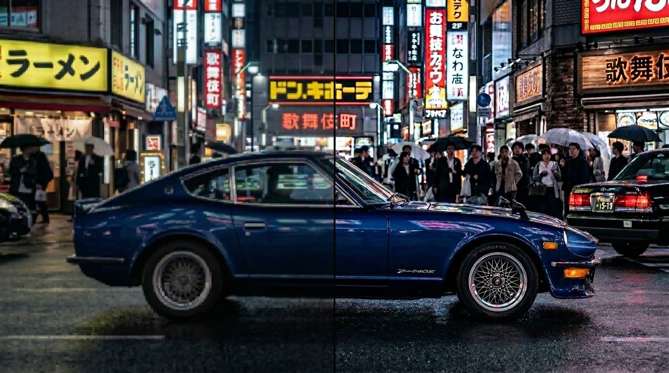 Restore detail and clarity